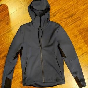 NWOT Lululemon Blue Cover Ground Jacket/Hoodie